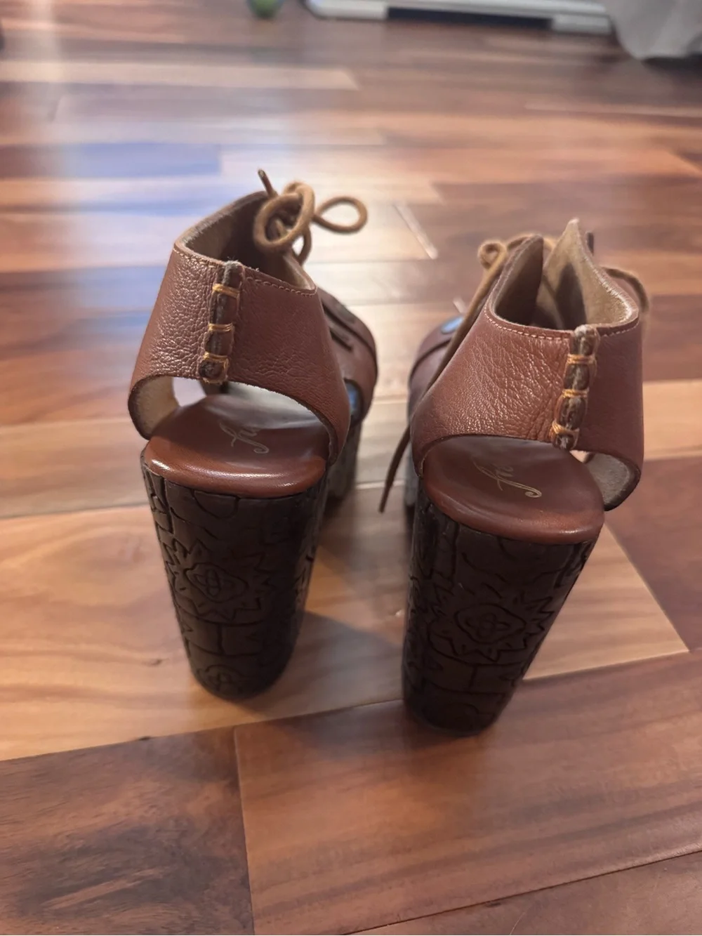 Free People Farrah Platform Clog Sandals size 39